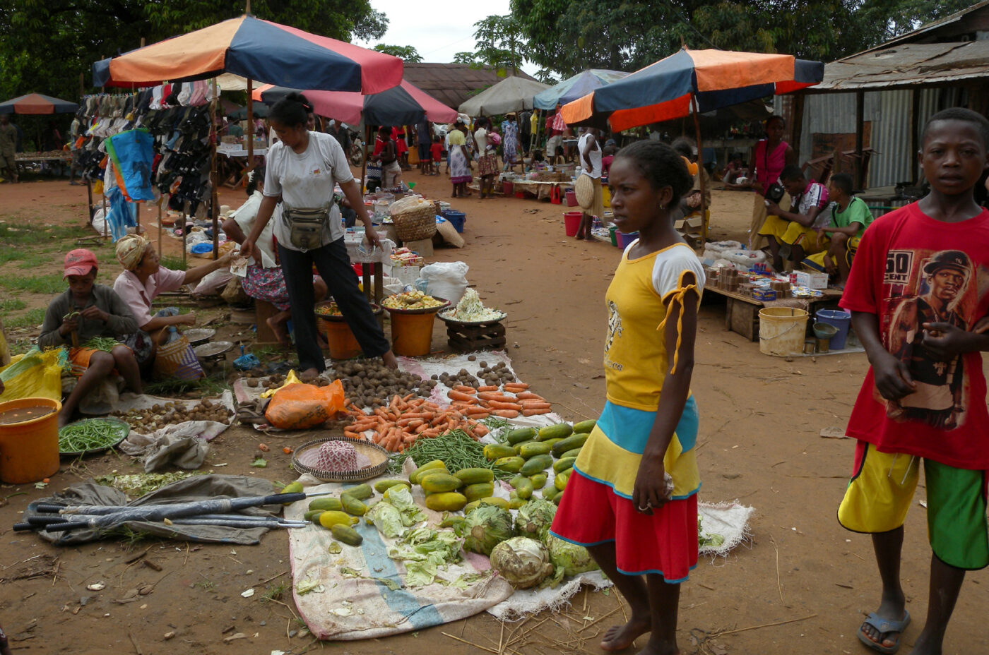 Andranofasika local market, Madagascar