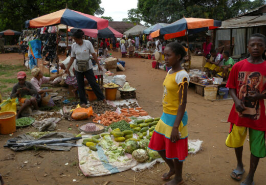 Andranofasika local market, Madagascar