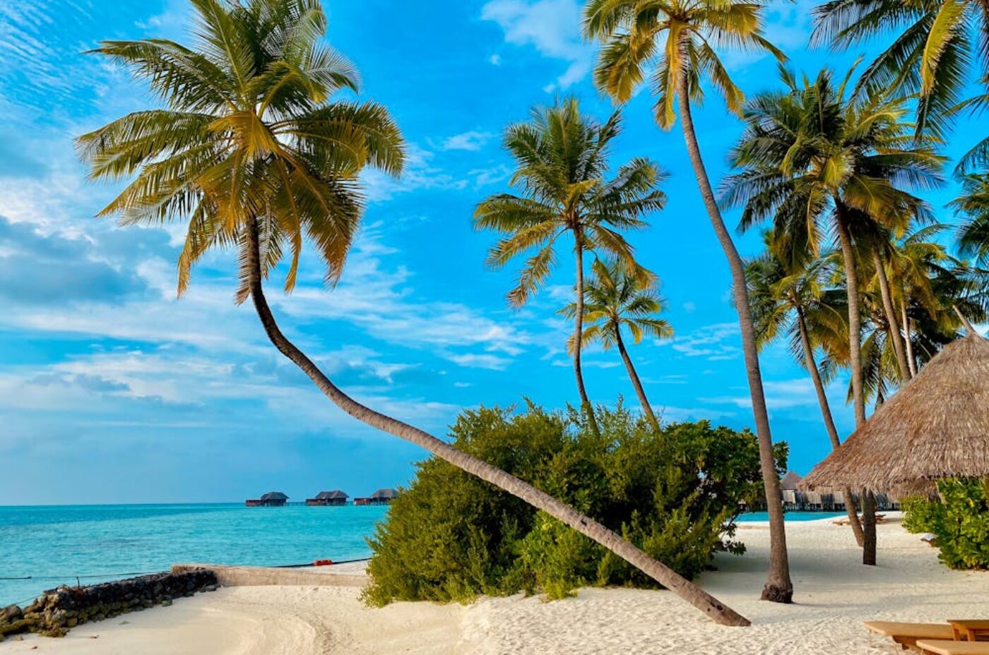 Tropical beach with turquoise water in Nosy Be, Madagascar
