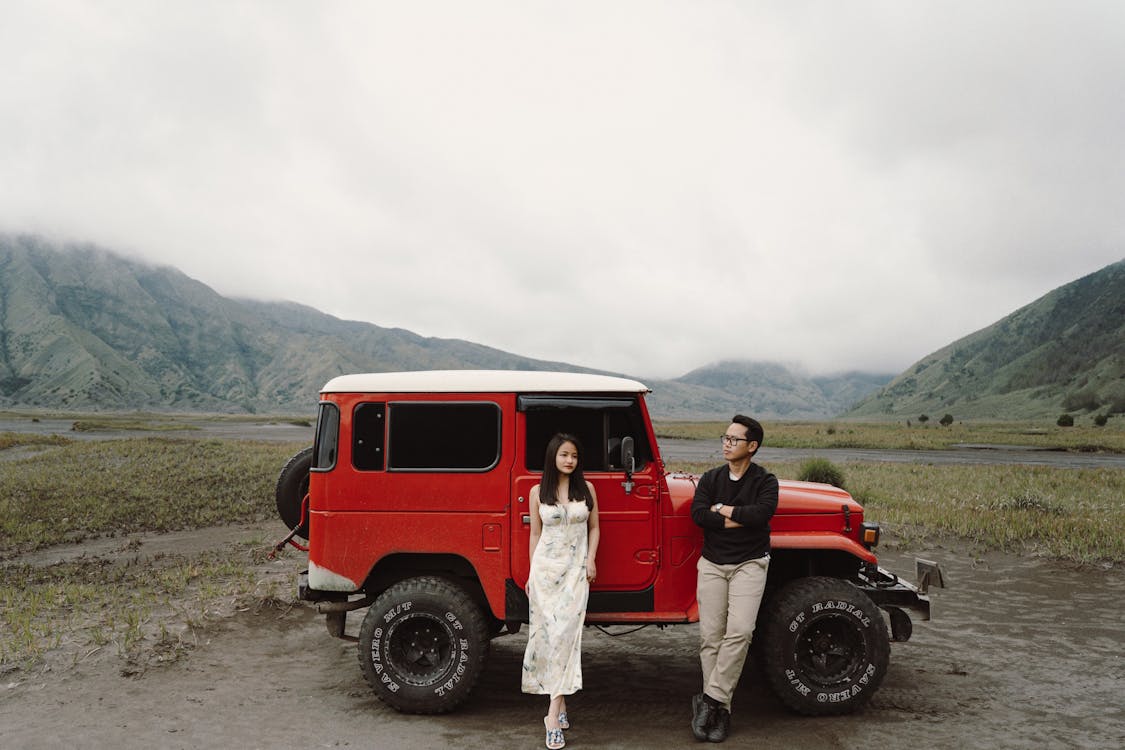 4x4 jeep on off-road terrain