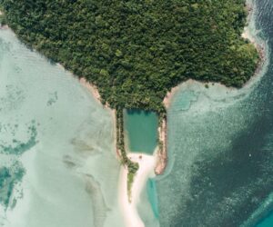 madagascar island aerial tropical