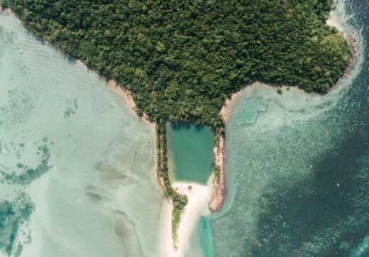 madagascar island aerial tropical