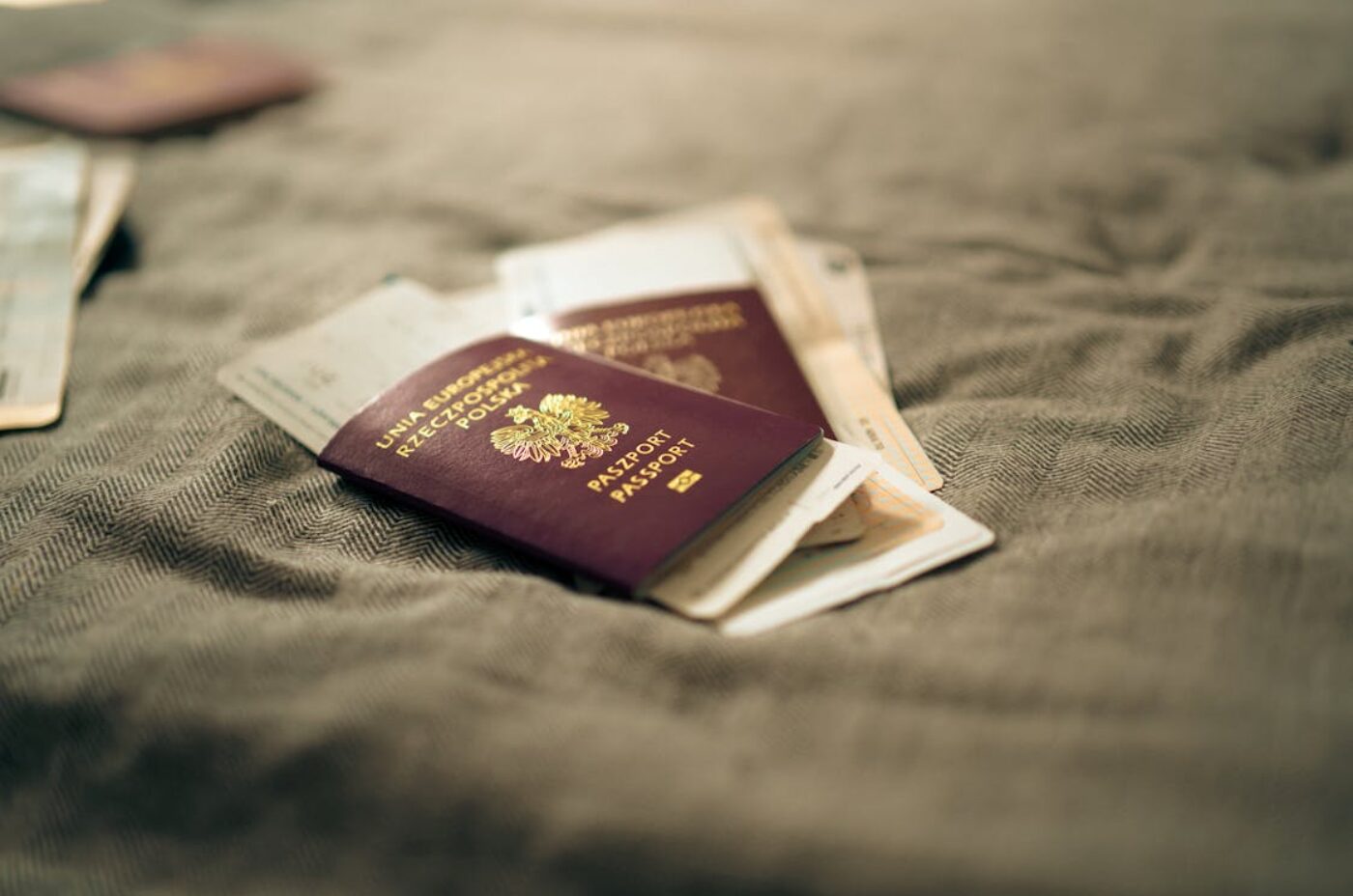 Passport and travel documents for Madagascar visa