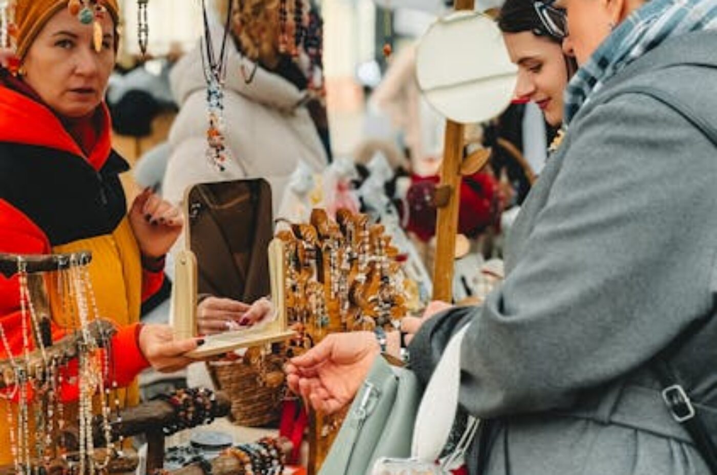 Handcraft market in Africa