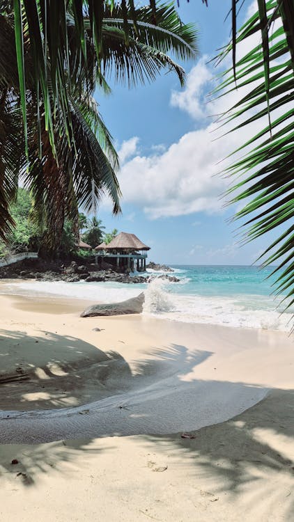 Nosy Be Madagascar tropical landscape with ocean view