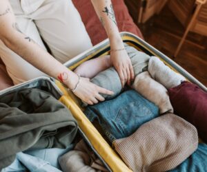 Packing a suitcase for a trip to Madagascar