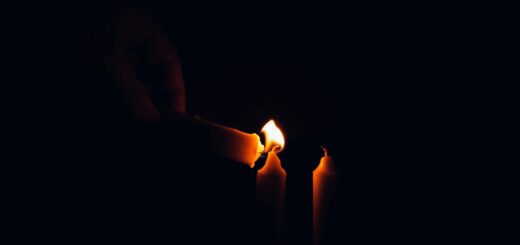 Candles lit during a power outage — how to handle délestage in Madagascar