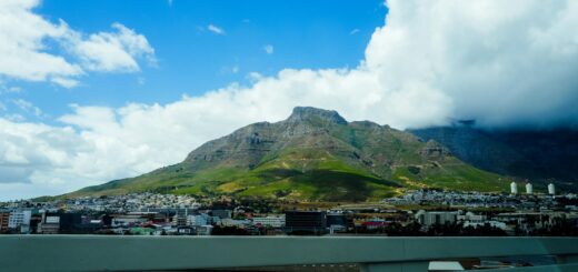 Table Mountain Cape Town South Africa landmark