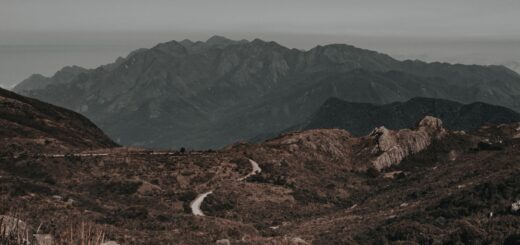 Madagascar highland landscape