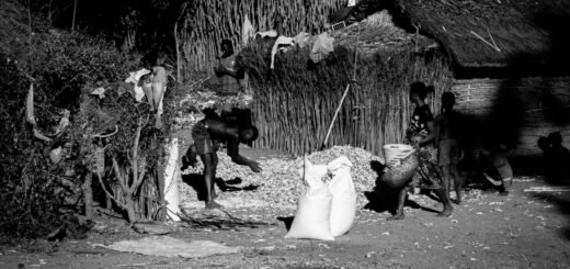 A rural village in southern Madagascar
